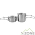 Набір кухлів Tatonka Handle Mug 500 Set Silver (TAT 4172.000) - фото