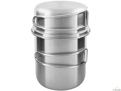 Набір кухлів Tatonka Handle Mug 600 Set Silver (TAT 4173.000) - фото