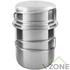 Набір кухлів Tatonka Handle Mug 600 Set Silver (TAT 4173.000) - фото