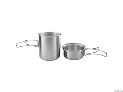 Набір кухлів Tatonka Handle Mug 600 Set Silver (TAT 4173.000) - фото