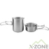 Набір кухлів Tatonka Handle Mug 600 Set Silver (TAT 4173.000) - фото