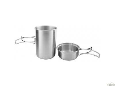 Набор кружек Tatonka Handle Mug 850 Set Silver (TAT 4174.000) - фото