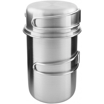 Набор кружек Tatonka Handle Mug 850 Set Silver (TAT 4174.000) - фото