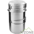 Набор кружек Tatonka Handle Mug 850 Set Silver (TAT 4174.000) - фото