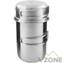 Набір кухлів Tatonka Handle Mug 850 Set Silver (TAT 4174.000) - фото