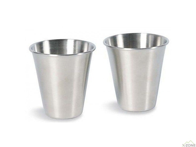 Набір металевих чарок Tatonka Shot Cup Set Silver (TAT 4067.000) - фото