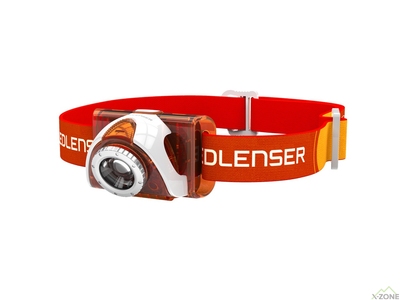 Фонарь налобный LedLenser SEO 3 Orange (6004) - фото