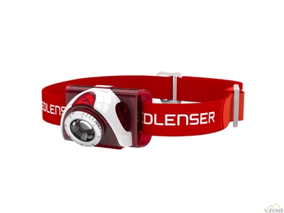 Фонарь налобный LedLenser SEO 5 Red (6106) - фото