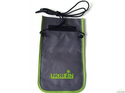 Чехол для телефона Norfin Dry Case 01 cерый/салатовый (NF-40306) - фото