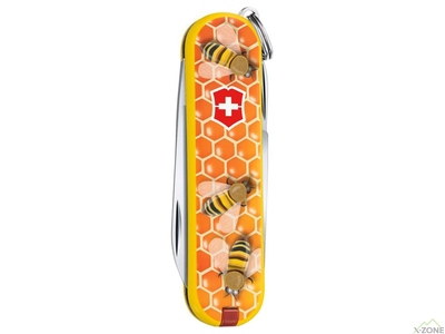 Ніж Victorinox Classic Honey Bee 0.6223.L1702 - фото