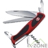Нож Victorinox Delemont RangerGrip 55 0.9563.C красный/чёрный - фото