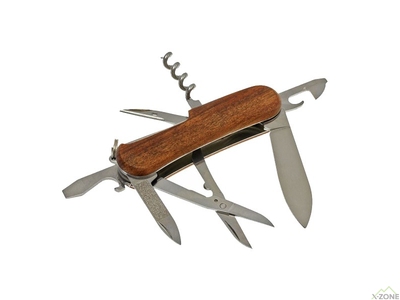 Ніж Victorinox Delemont EvoWood 14 2.3901.63 горіх - фото