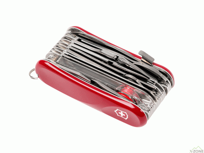 Ніж Victorinox Delemont Evolution S54 2.5393.SE червоний - фото