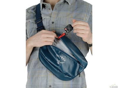 Сумка на пояс Osprey Transporter Waist, Venturi Blue - фото