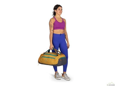 Сумка Osprey Daylite Duffel 45, Green Canopy/Green Creek - фото