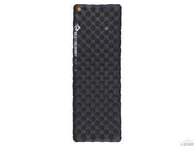 Надувний килимок Sea to Summit Ether Light XT Extreme Mat Rectangular Regular Wide Black/Orange (STS AMELXTEXMRRW) - фото