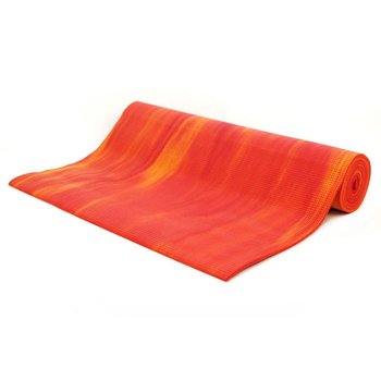 Коврик для йоги Bodhi Ganges красно-оранжевый - фото