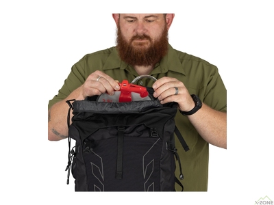 Рюкзак OspreyTalon 33 Extended Fit, Black/Coal Grey - фото
