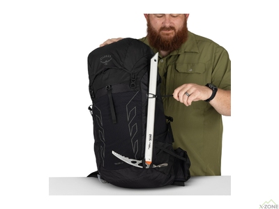 Рюкзак OspreyTalon 33 Extended Fit, Black/Coal Grey - фото
