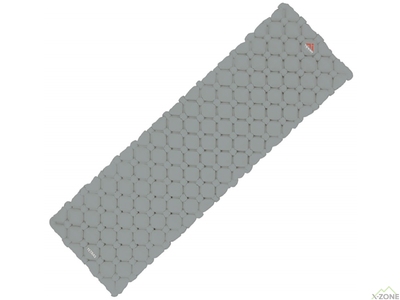 Надувний килимок Terra incognita Tetras сірий - фото