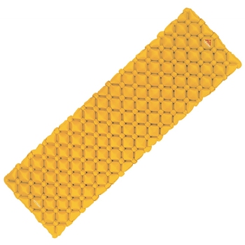 Надувной коврик Terra incognita Tetras желтый - фото