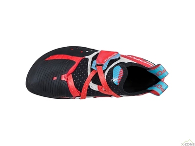 Скельні туфлі La Sportiva Solution Comp Woman hibiscus/malibu blue (30A402602) - фото