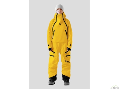 Комбинезон женский Reactor Backcountry Hardshell Suit Orca Yellow Blackzip - фото