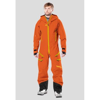 Комбинезон Reactor Backcountry Hardshell Suit Orca Orange Yellowzip - фото