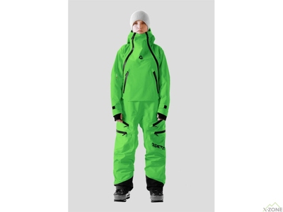 Комбінезон жіночий Reactor Backcountry Hardshell Suit Orca Lime Blackzip - фото