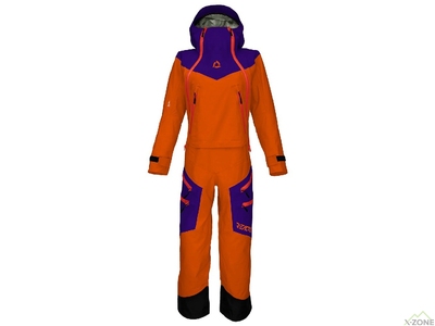 Комбинезон женский Reactor Backcountry Hardshell Suit Orca, Purple/Orange - фото