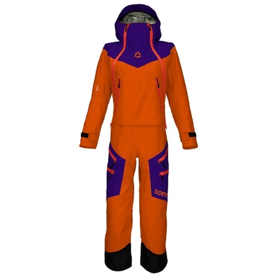 Комбинезон женский Reactor Backcountry Hardshell Suit Orca, Purple/Orange - фото