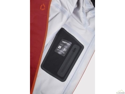 Комбинезон женский Reactor Backcountry Hardshell Suit Orca, Red/Grey - фото