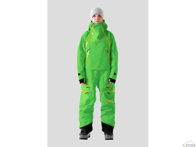 Комбинезон женский Reactor Backcountry Hardshell Suit Orca Lime Yellowzip - фото