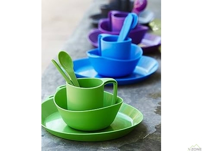 Тарелка Lifeventure Ellipse Camping Plate, Green (75220) - фото