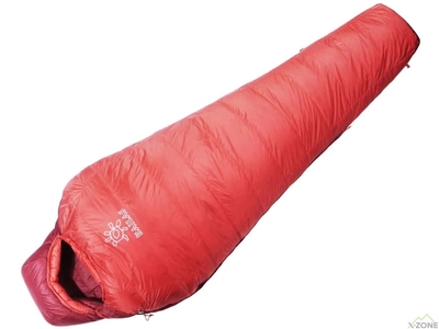 Спальний мішок Kailas Trek 300 Down Sleeping Bag M, Lucky Red - фото