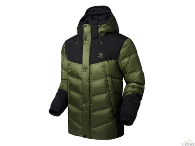 Куртка Kailas Nasa Reversible Down Jacket Men algae green/black - фото