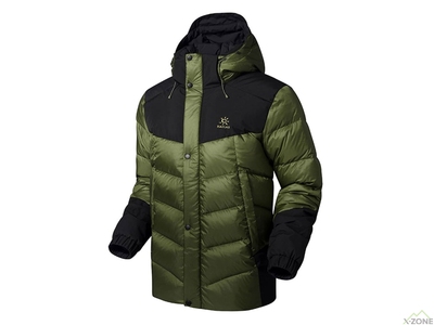 Куртка Kailas Nasa Reversible Down Jacket Men algae green/black - фото