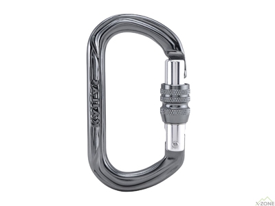 Карабин Kailas Obbo Oval Screw Gate Carabiner, Iron Gray - фото