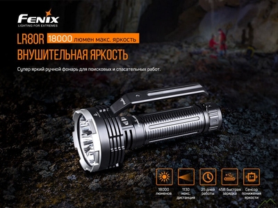 Ліхтар ручний Fenix LR80R - фото