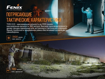 Ліхтар ручний Fenix TK16 V2.0 - фото