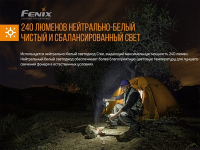 Фонарь налобный Fenix HM23 - фото