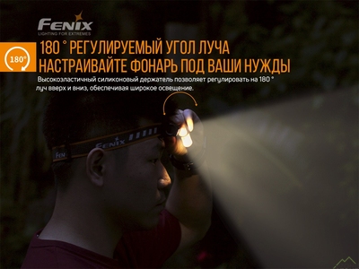 Фонарь налобный Fenix HM23 - фото