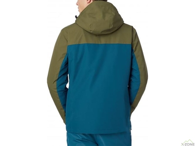 Куртка мужская McKinley Gian ux 408296-906635 зелено-синяя - фото