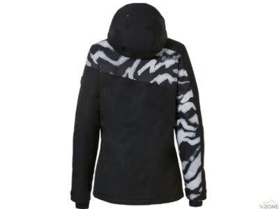 Куртка гірськолижна жіноча Rehall Willow W 2022 Black Zebra - фото