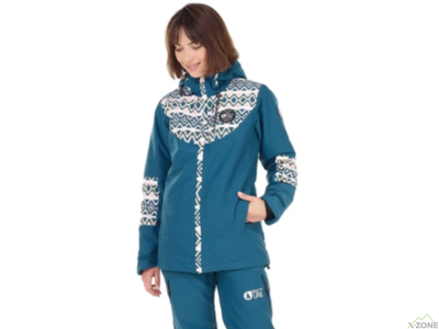 Куртка жіноча гірськолижна Picture Organic Mineral W 2019 Petrol Blue - фото