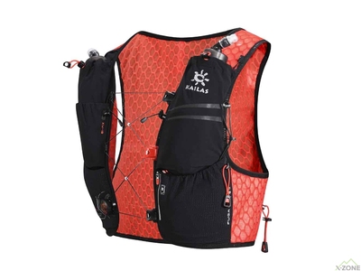 Рюкзак-жилет для трейлраннінга Kailas Fuga Air 5 II Trail Running Bag, Flame Red - фото