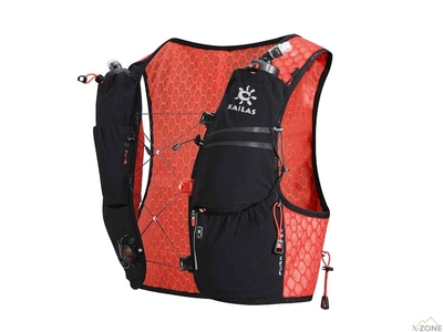 Рюкзак-жилет для трейлраннинга Kailas Fuga Air 5 II Trail Running Bag, Flame Red - фото