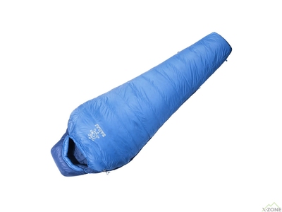 Пуховый спальный мешок Kailas Trek 500 Down Sleeping Bag М, Bay Blue - фото