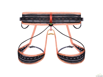 Страховочная система Kailas Summit Climbing Harness, Orange (KE710004) - фото