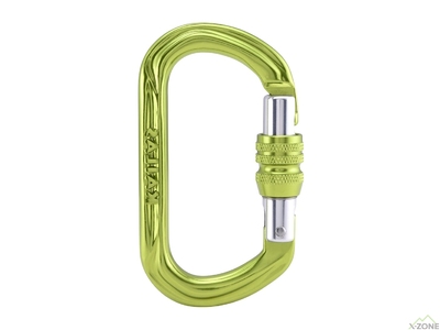 Карабін Kailas Obbo Oval Screw Gate Carabiner, Lime - фото
